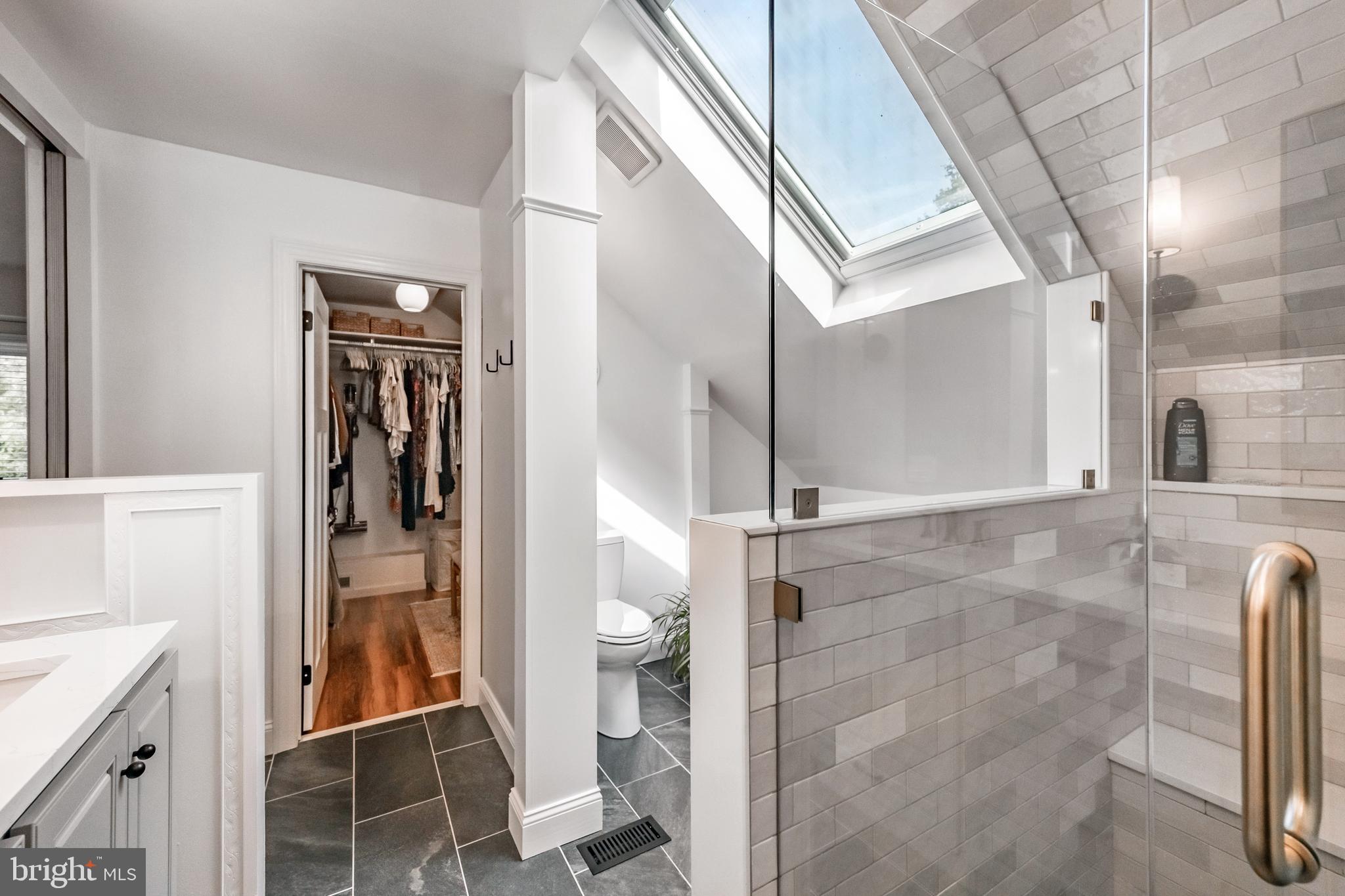 65 Roberts Road Newtown Square, PA 19073 - Photo 34 of 53 a bathroom with a shower and a sink