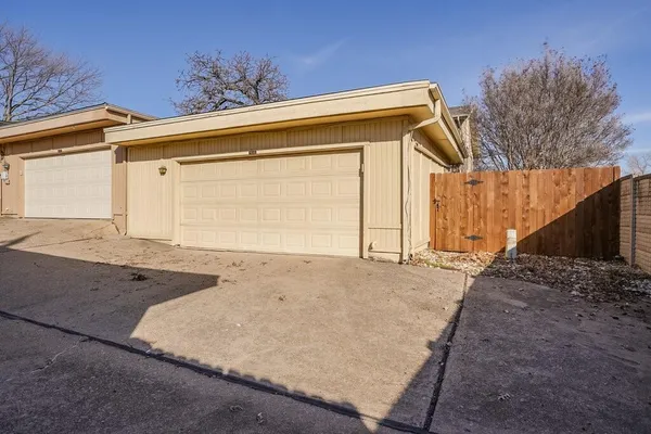 a view of a house with a outdoor space
