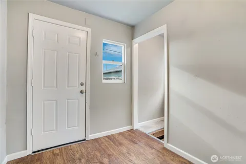 a view of empty room