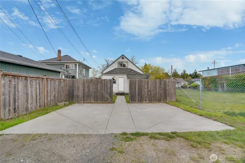a house with a yard