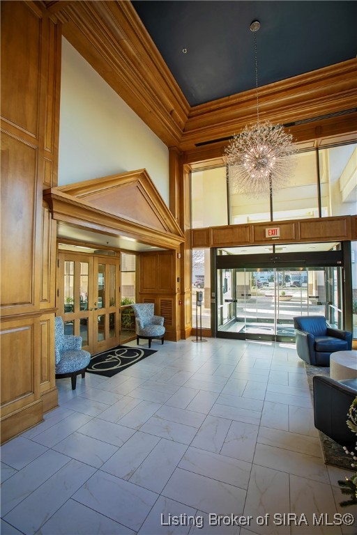 1 Riverpointe Plaza, Unit 820 Jeffersonville, IN 47130 - Photo 14 of 56 Welcoming foyer