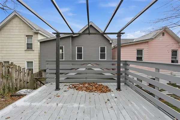 a front view of house