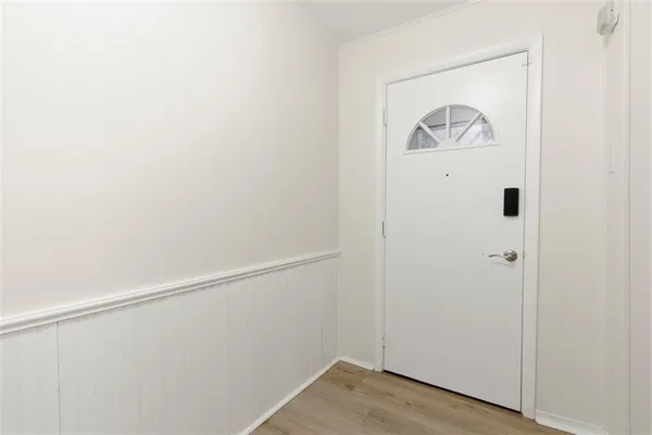 a view of a small space