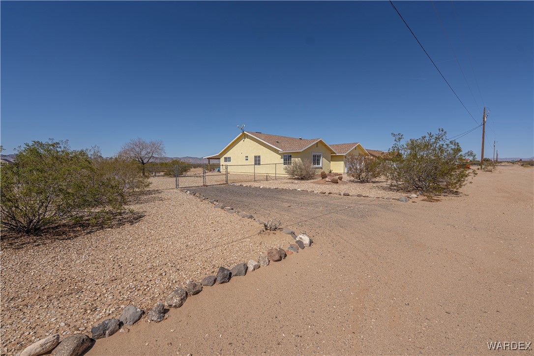 Front of Structure
