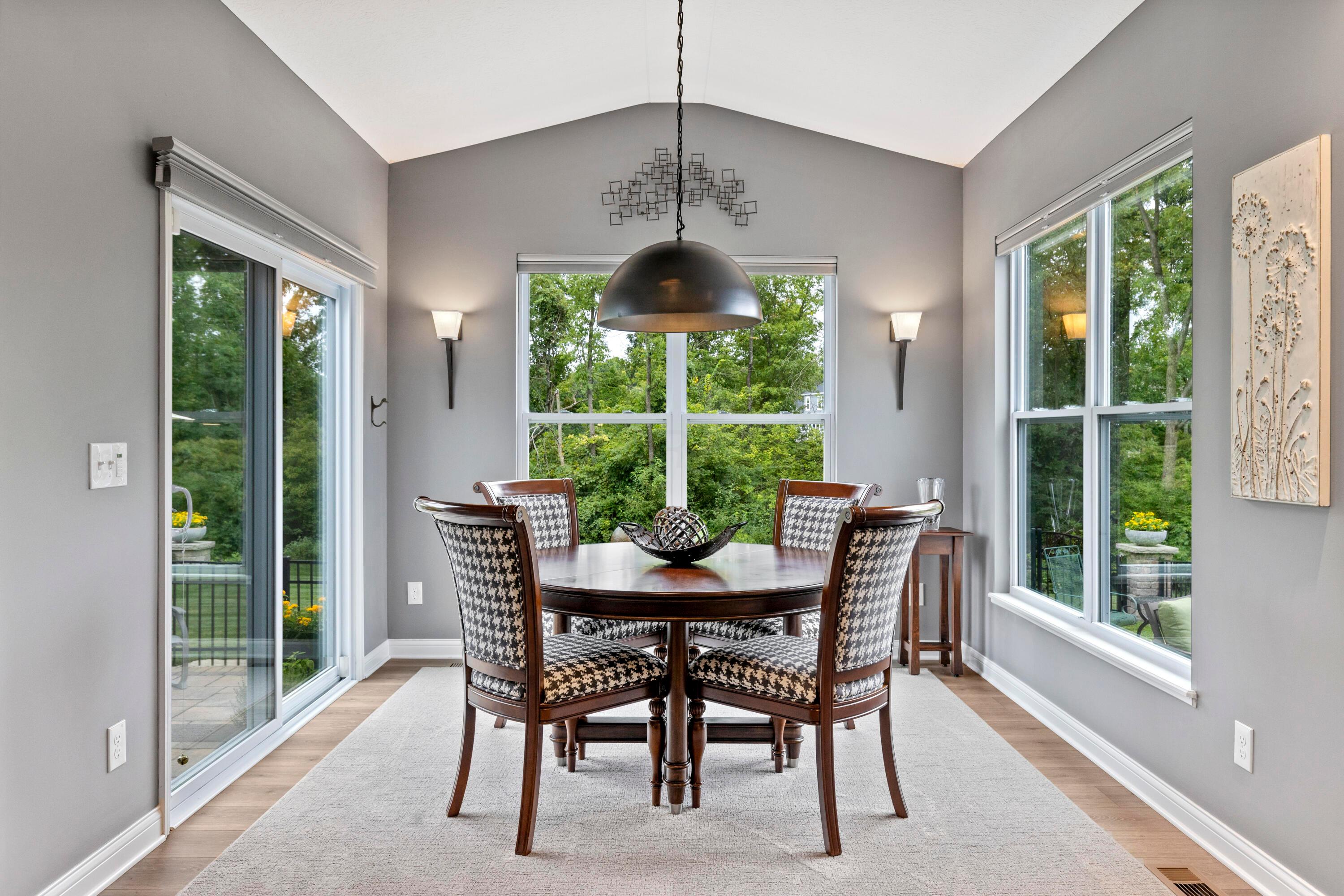 3604 Whispering Pines Road Delaware, OH 43015 - Photo 41 of 58 Morning room is used for a dining area and provides plenty of light.