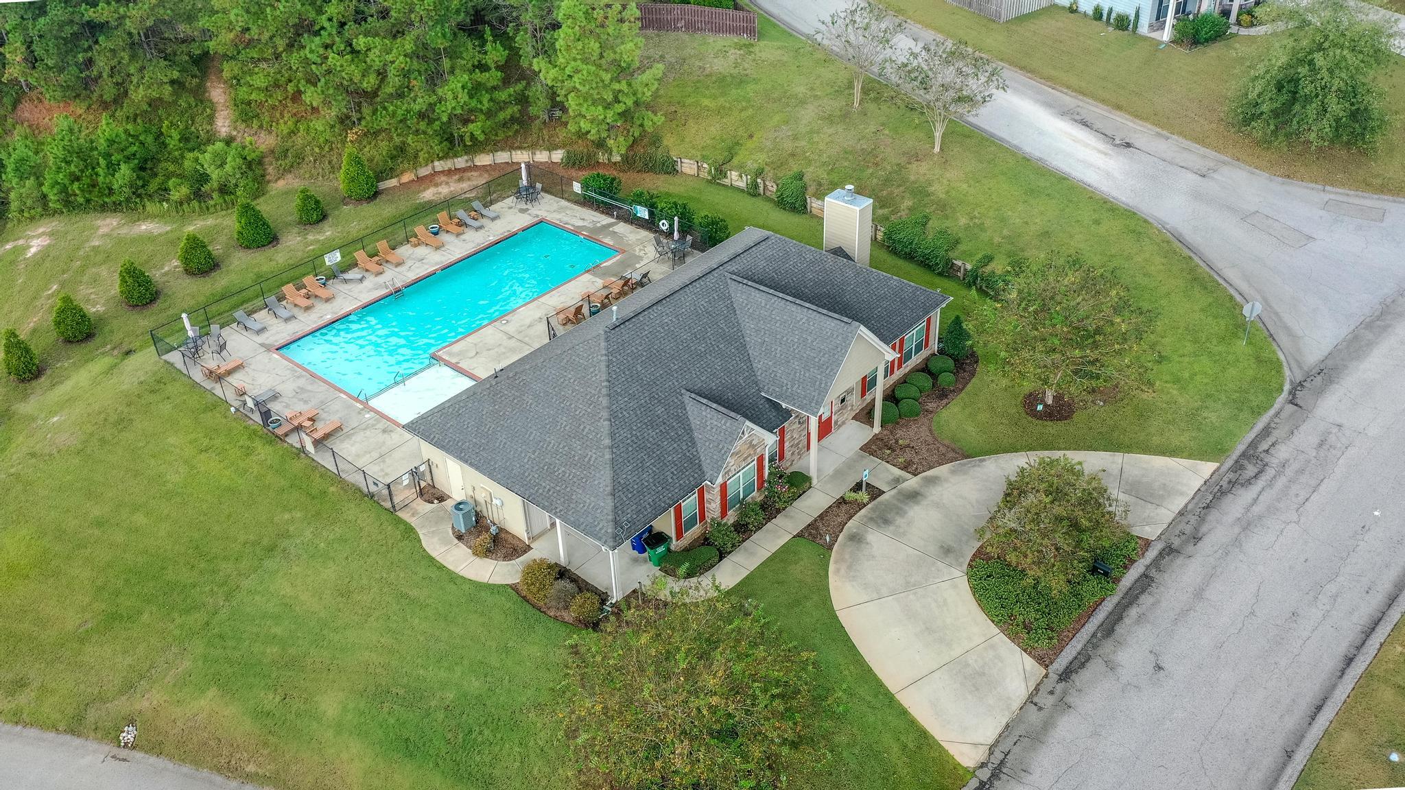 157 Equinox Loop Aiken, SC 29803 - Photo 49 of 52 Community Clubhouse and Pool