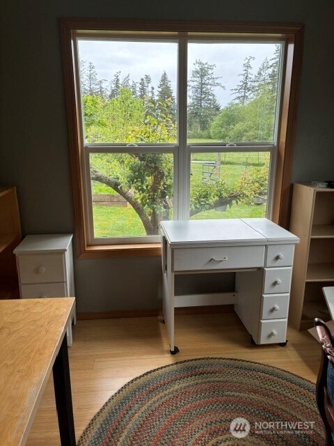 5178 Orcas Road Orcas Island, WA 98245 - Photo 11 of 28 a view of room with window and furniture