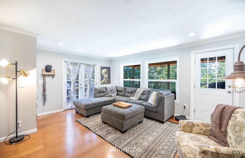 10627 Cherry Road Lake Stevens, WA 98258 - Photo 5 of 38 a living room with furniture and a large window