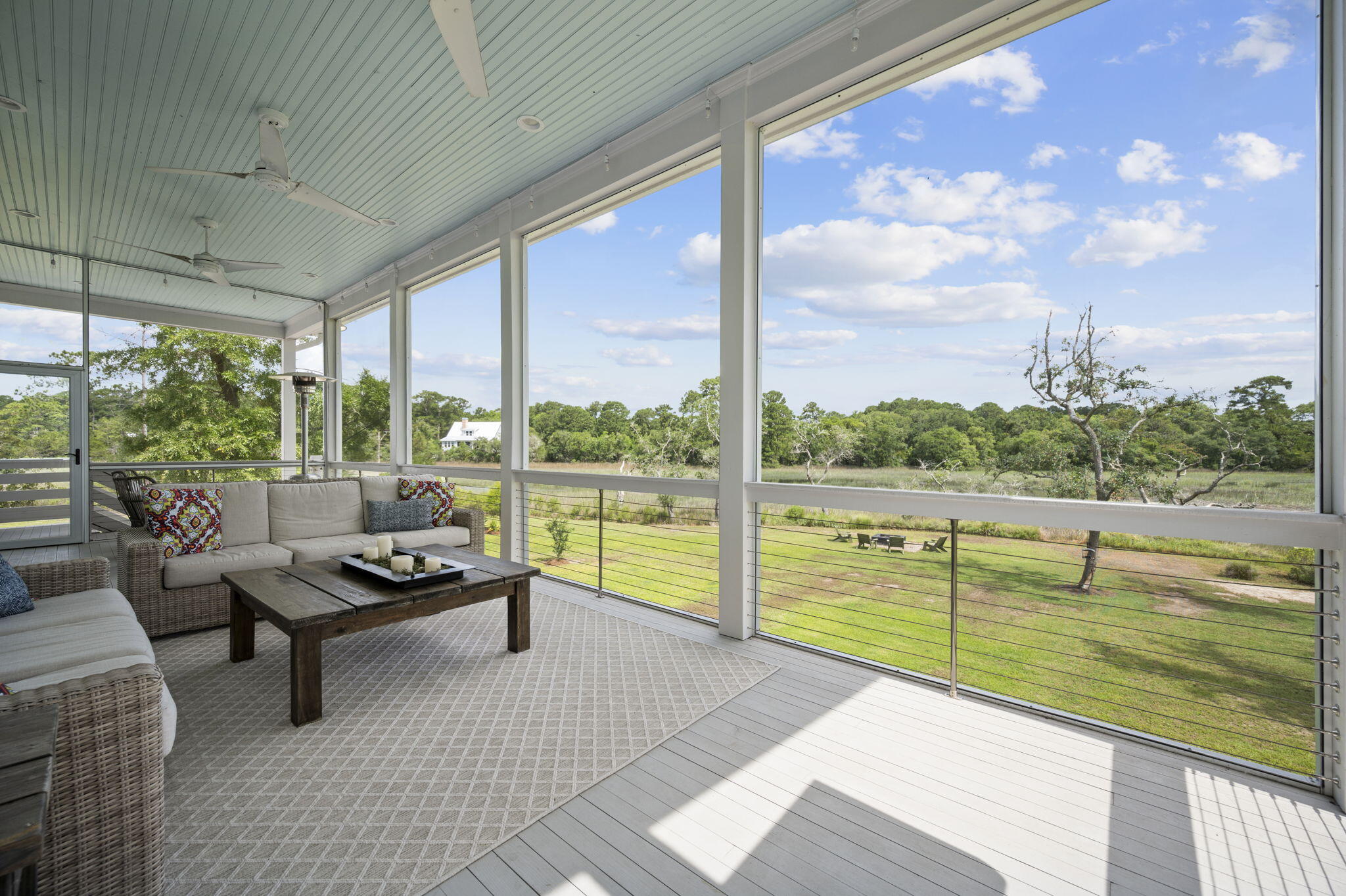 660 Broadmarsh Road McClellanville, SC 29458 - Photo 37 of 57 Screened Porch-2