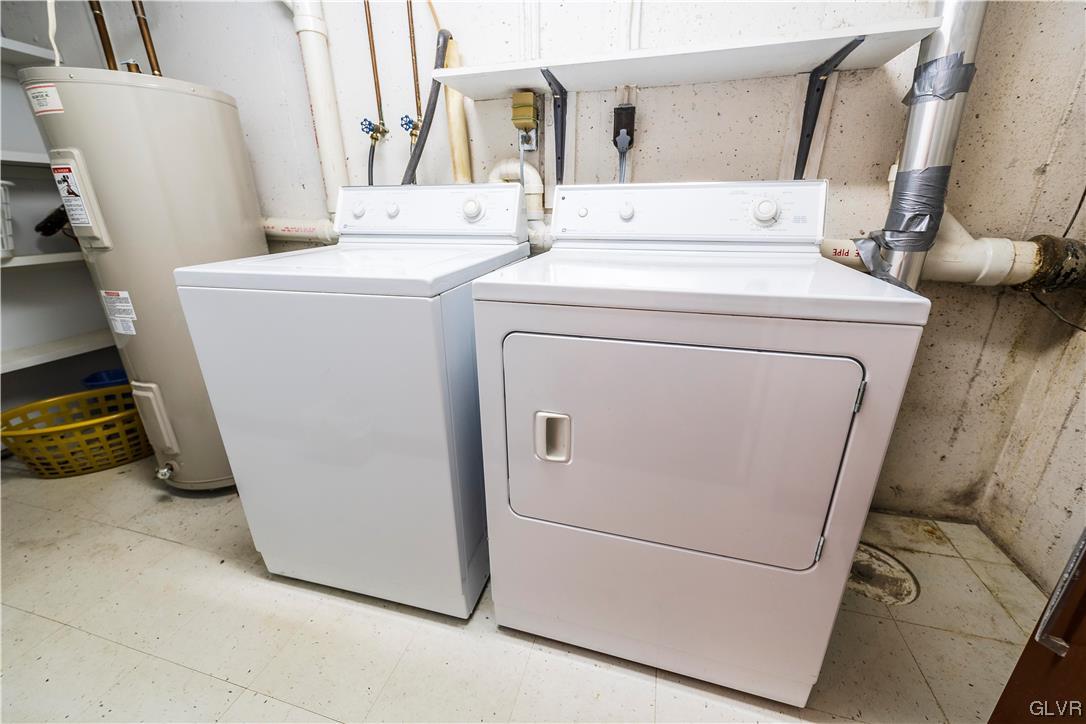1201 Butztown Road, Unit 24 Bethlehem, PA 18017 - Photo 27 of 30 a utility room with dryer and washer