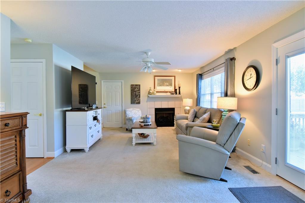 111 Montclair Drive Advance, NC 27006 - Photo 19 of 44 View from kitchen/breakfast area to den