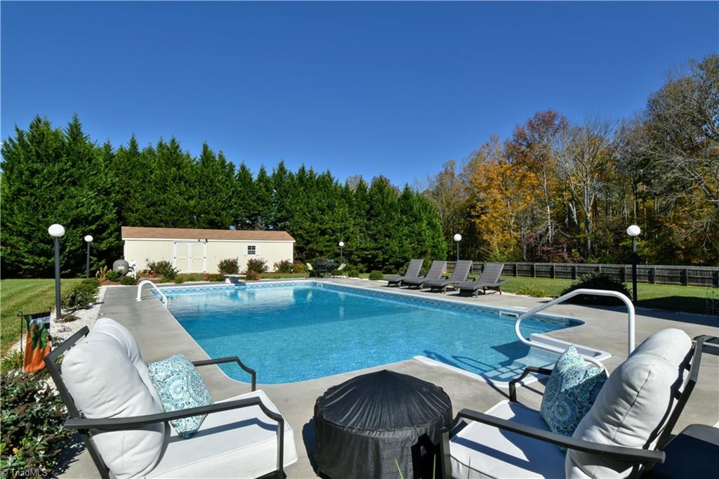 111 Montclair Drive Advance, NC 27006 - Photo 38 of 44 Saltwater pool