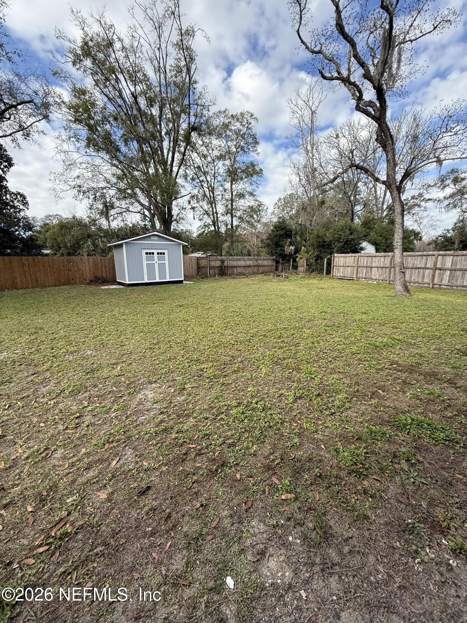 3930 Cobalt Avenue East Jacksonville, FL 32210 - Photo 41 of 44 Back Yard and Shed