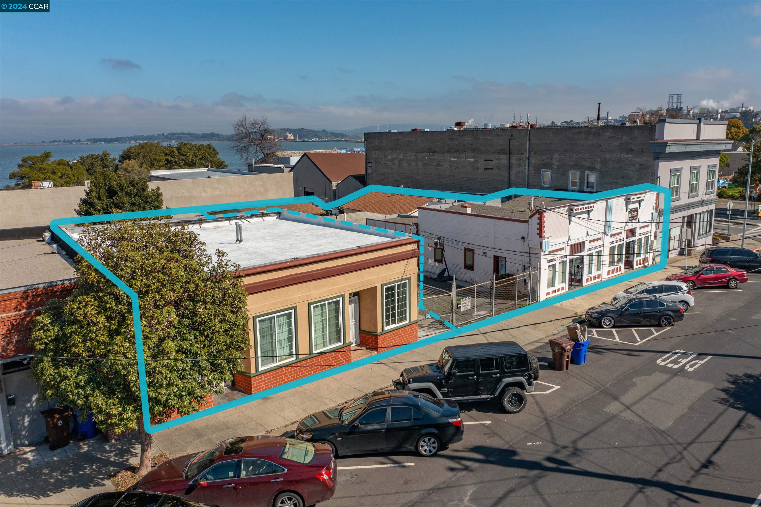 516 First Street Rodeo, CA 94572 - Photo 1 of 1 an aerial view of a house with a terrace