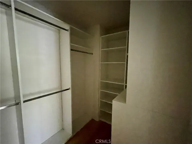 a view of a storage & utility room with washer and dryer