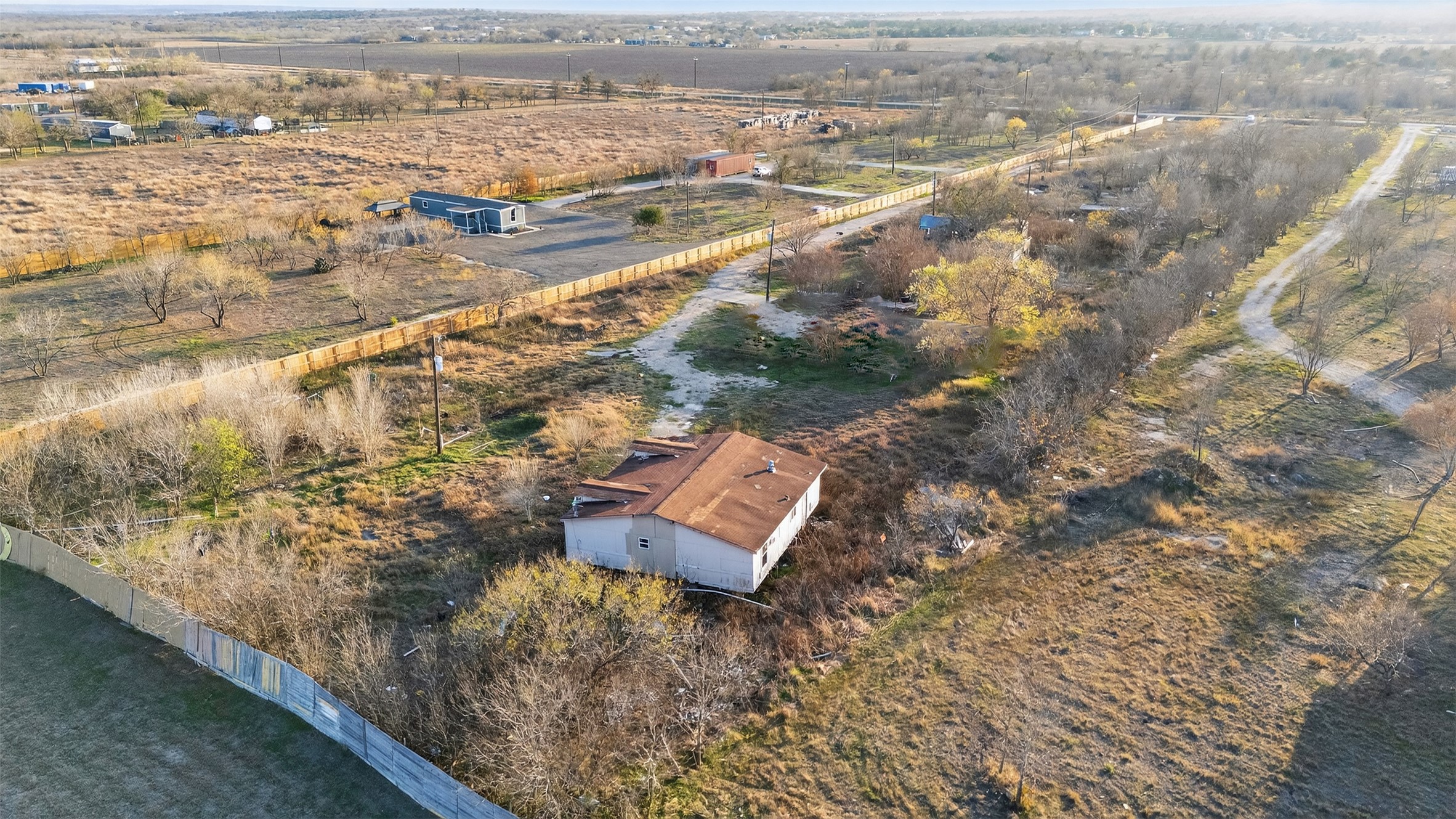 14800 Eiler Road Austin, TX 78719 - Photo 5 of 7 an aerial view of residential houses with outdoor space