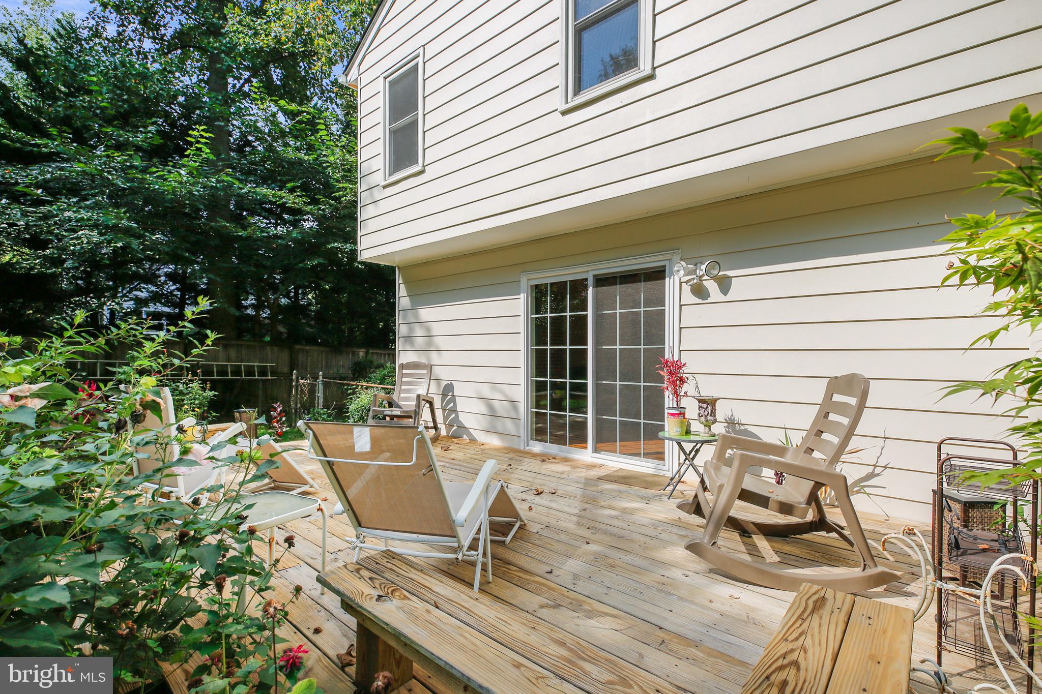 13605 Wagon Way Silver Spring, MD 20906 - Photo 15 of 41 Deck off the Family Room