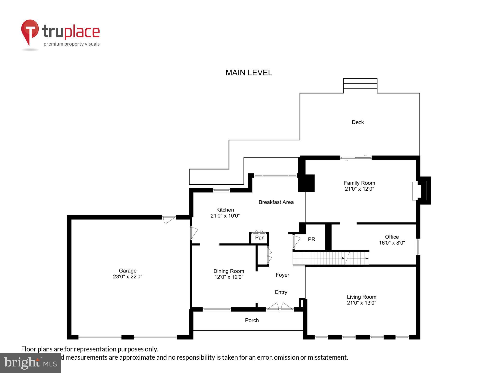 13605 Wagon Way Silver Spring, MD 20906 - Photo 39 of 41 Main Level Floor Plan