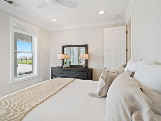 a view of a porch with seating space