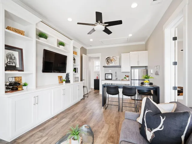 a view of an outdoor space and a lake view