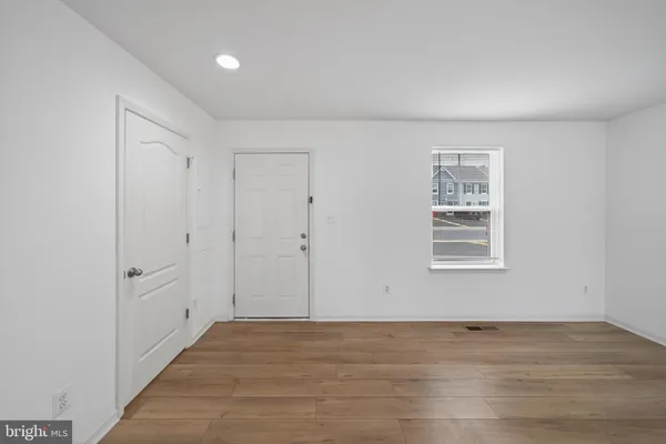 wooden floor in an empty room