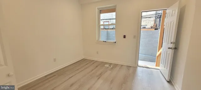 wooden floor in an empty room