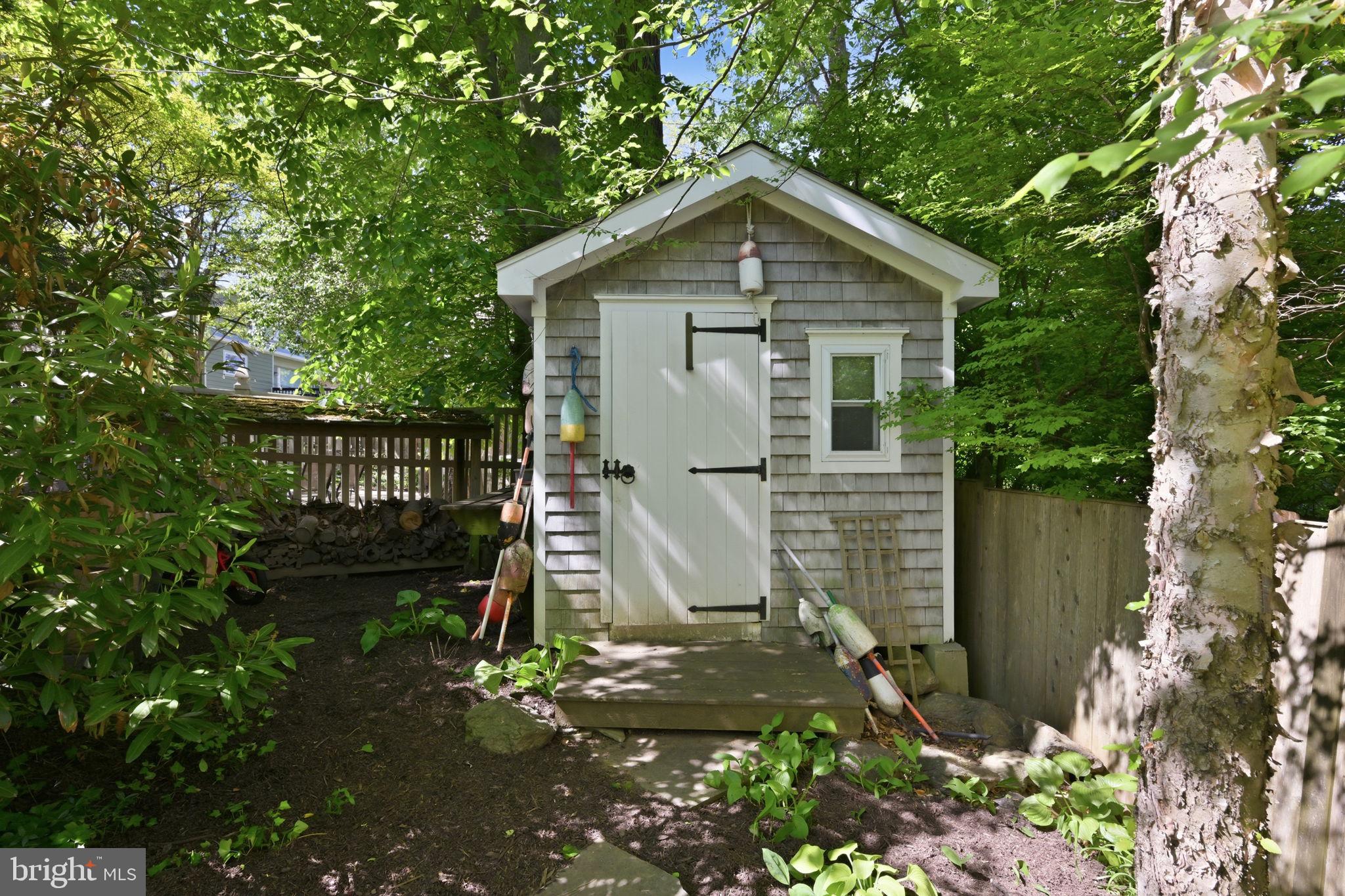 2800 Greenvale Street Chevy Chase, MD 20815 - Photo 61 of 77 Rear Shed