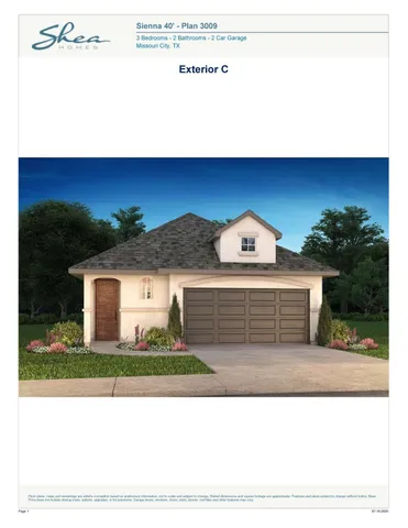 $379,990 | 4018 Honeyspring Drive, Missouri City, TX 77459