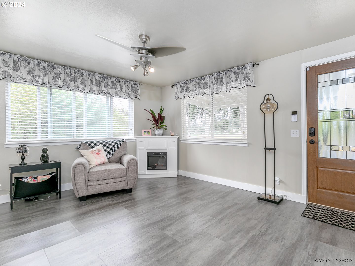 40170 Southeast Fish Hatchery Road Sandy, OR 97055 - Photo 2 of 30 a living room with furniture and a large window