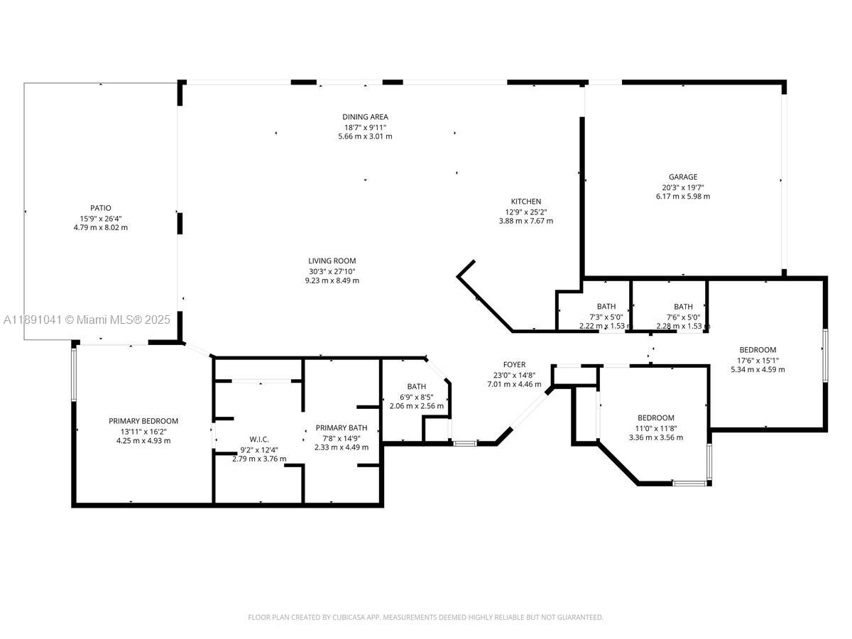 1441 154th Avenue Pembroke Pines, FL 33027 - Photo 37 of 37 a picture of floor plan