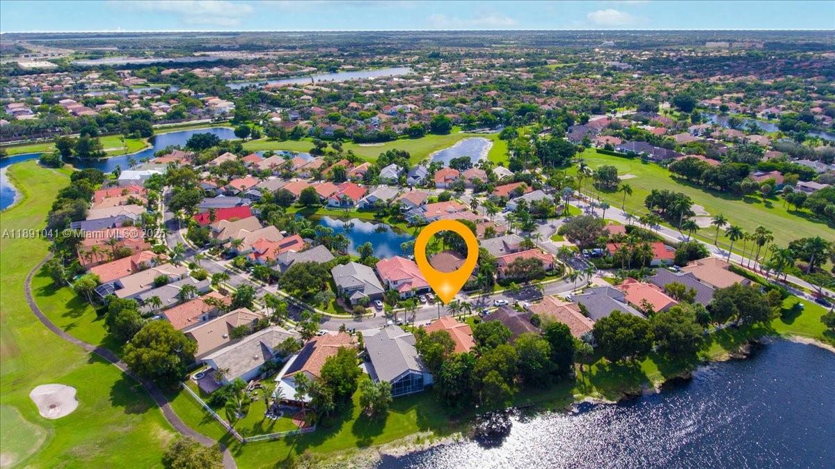 1441 154th Avenue Pembroke Pines, FL 33027 - Photo 6 of 37 an aerial view of multiple house