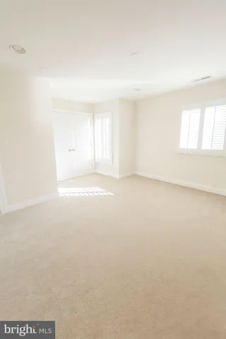 a view of empty room