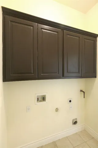 a close view of cabinet