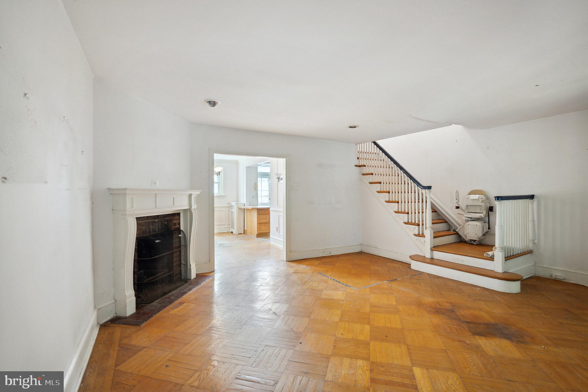 174 Edgehill Road Bala Cynwyd, PA 19004 - Photo 3 of 15 Living Rm w/ Fireplace