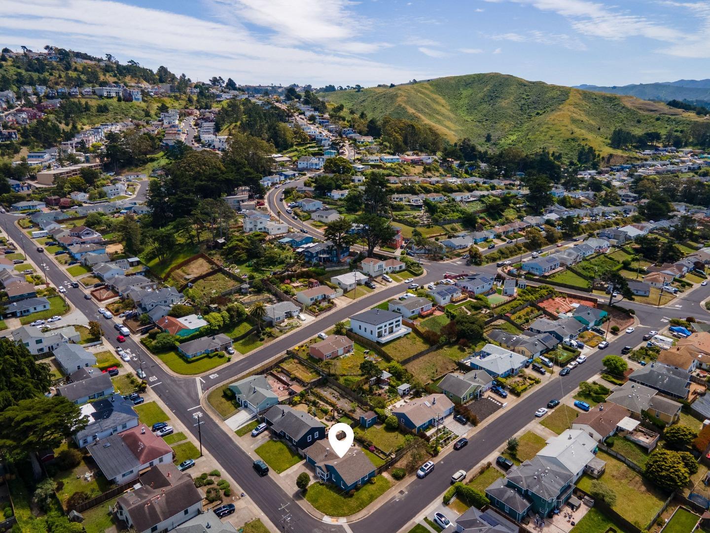 304 Nelson Avenue Pacifica, CA 94044 - Photo 2 of 39 an aerial view of residential houses with outdoor space
