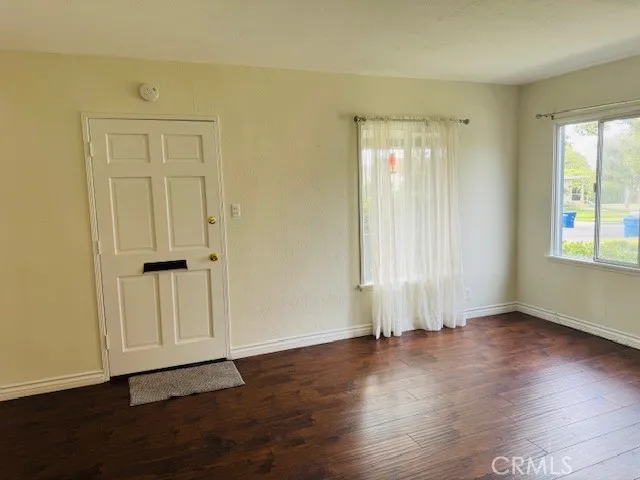 a view of a bathroom from a hallway