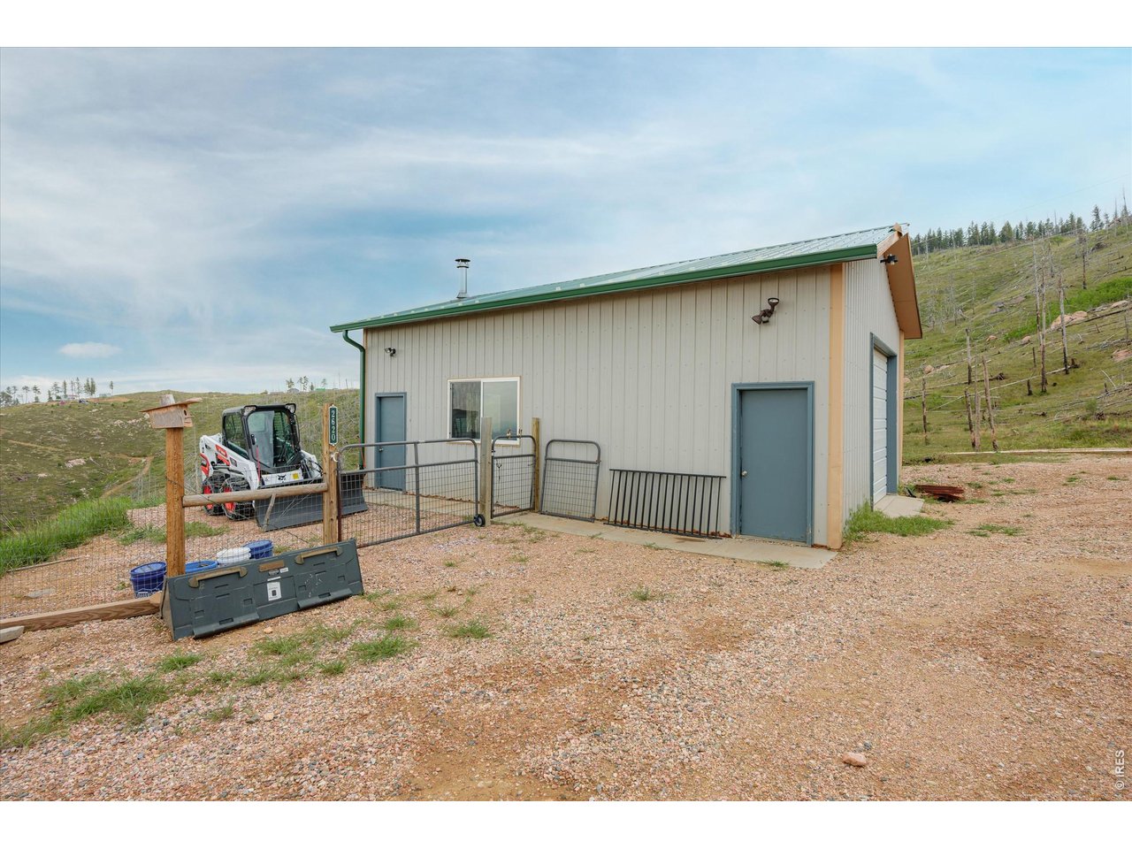 1291 Little Whale Road Bellvue, CO 80512 - Photo 38 of 43 The 779 square foot shop is ready for all your projects