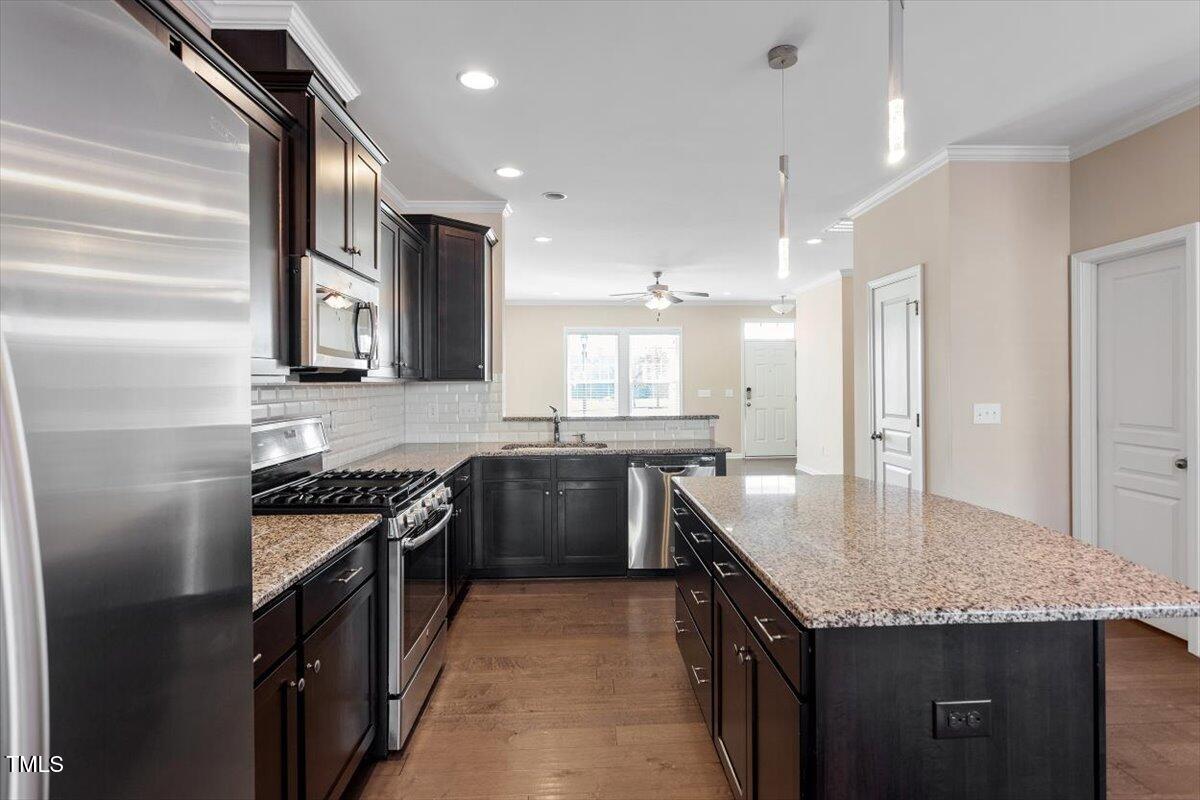 6623 Academic Avenue Raleigh, NC 27616 - Photo 13 of 50 Kitchen with SS Appliances