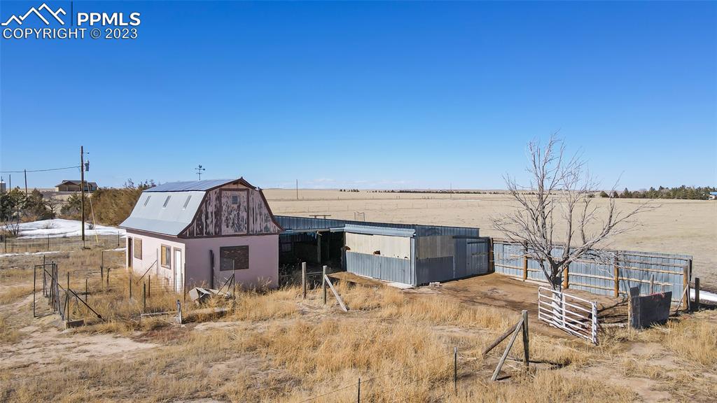 2975 North Ramah Highway Yoder, CO 80864 - Photo 43 of 43 a view of a house with wooden deck