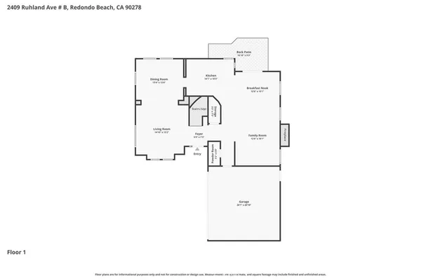 $1,699,900 | 2409 Ruhland Avenue, Unit B, Redondo Beach, CA 90278