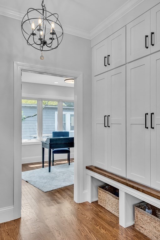 6 Regent Road Belmont, MA 02478 - Photo 7 of 29 a living room with wooden floor and furniture