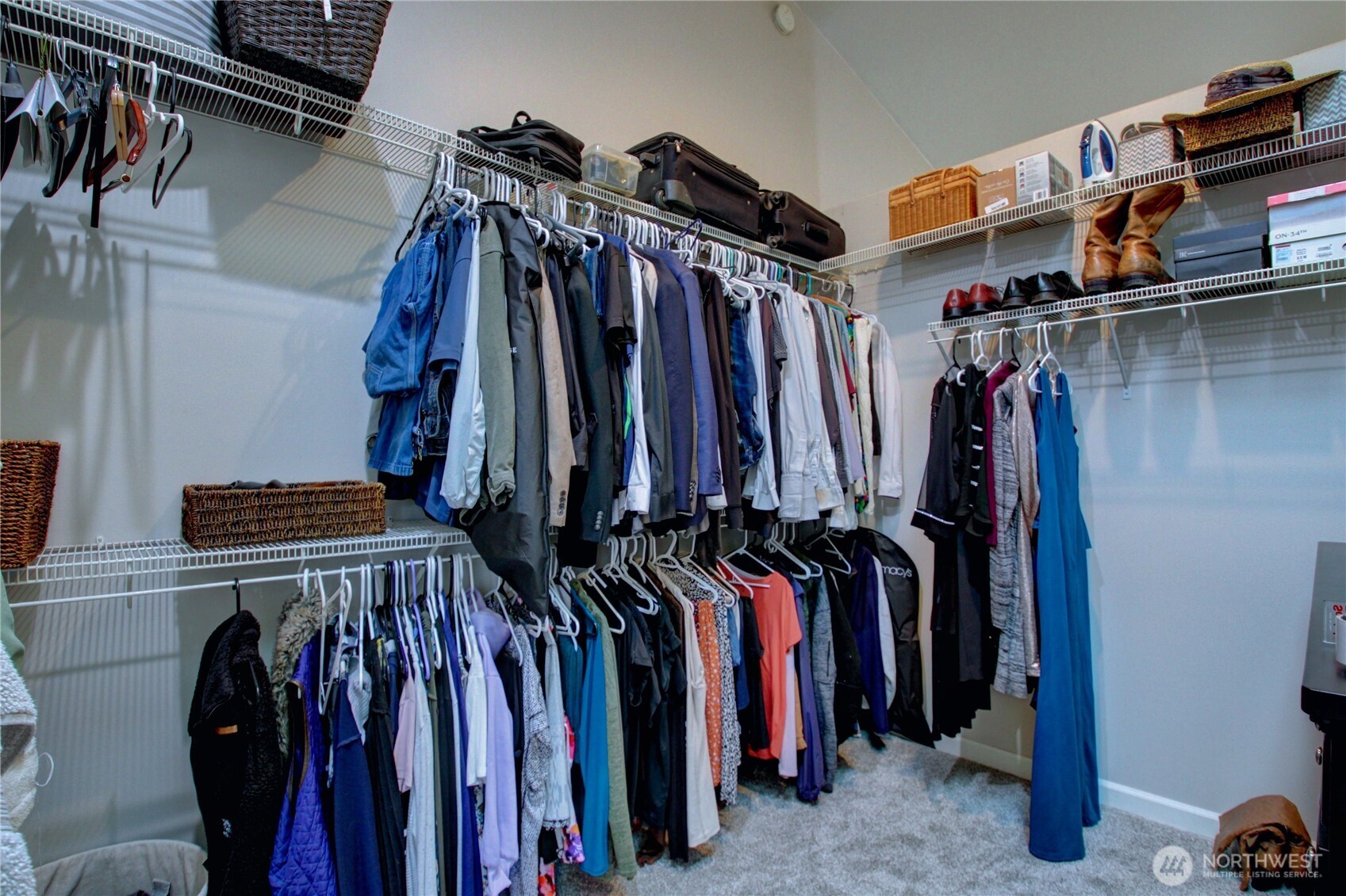 3200 Shelly Hill Road Mount Vernon, WA 98274 - Photo 15 of 39 a view of walk in closet with clothes and shoes