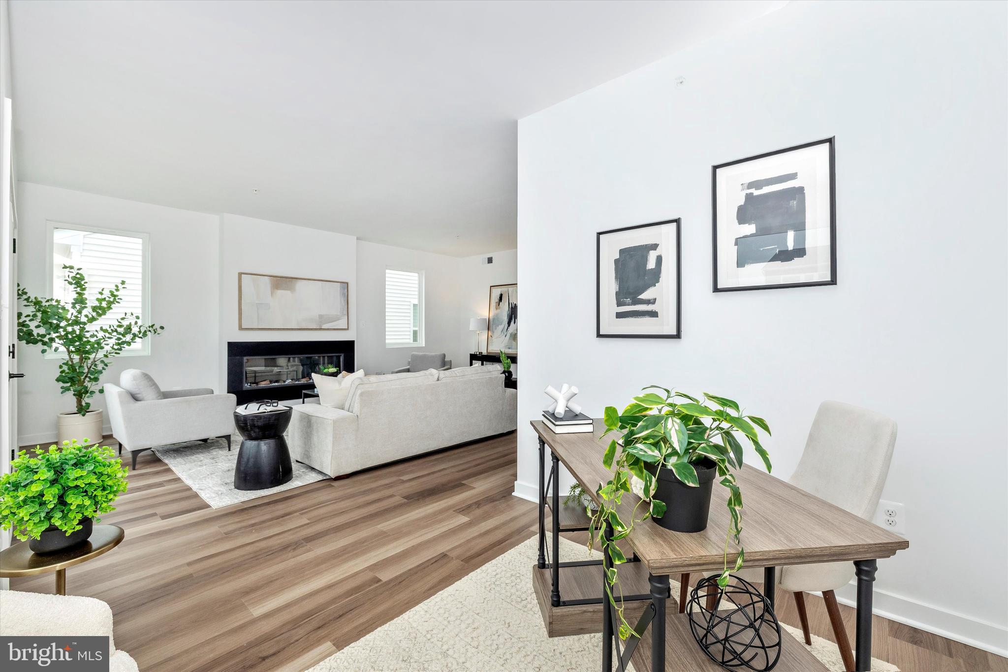 709 B Iron Frg Road Frederick, MD 21702 - Photo 18 of 32 a living room with furniture and a potted plant