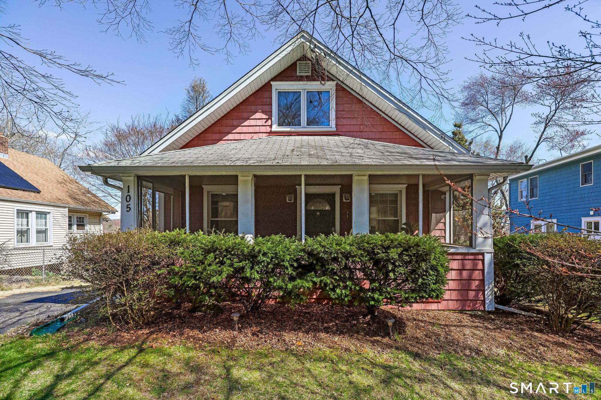 105 Knickerbocker Avenue Stamford, CT 06907 - Photo 1 of 31 front view of a house with a yard