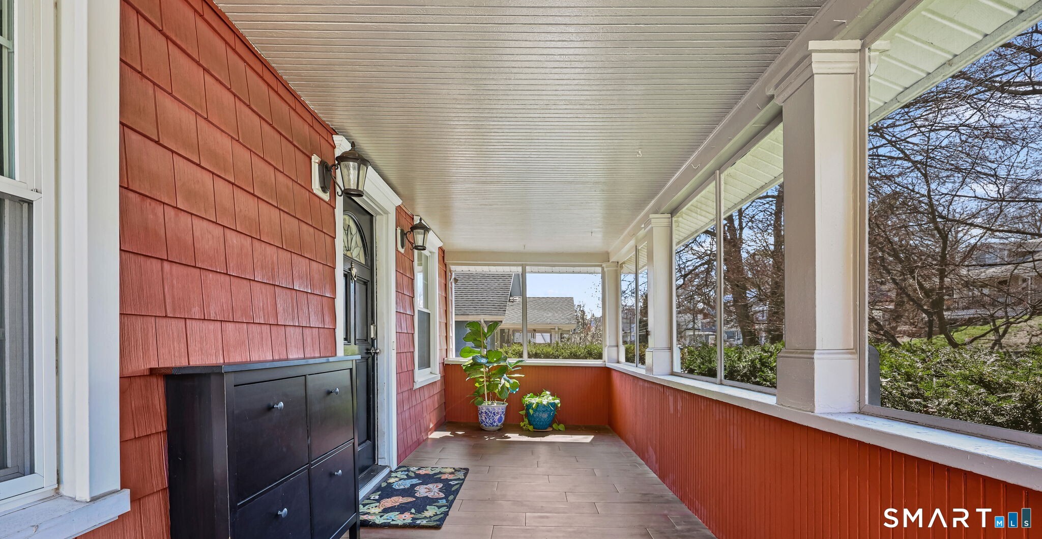 105 Knickerbocker Avenue Stamford, CT 06907 - Photo 3 of 31 a view of balcony with a potted plant