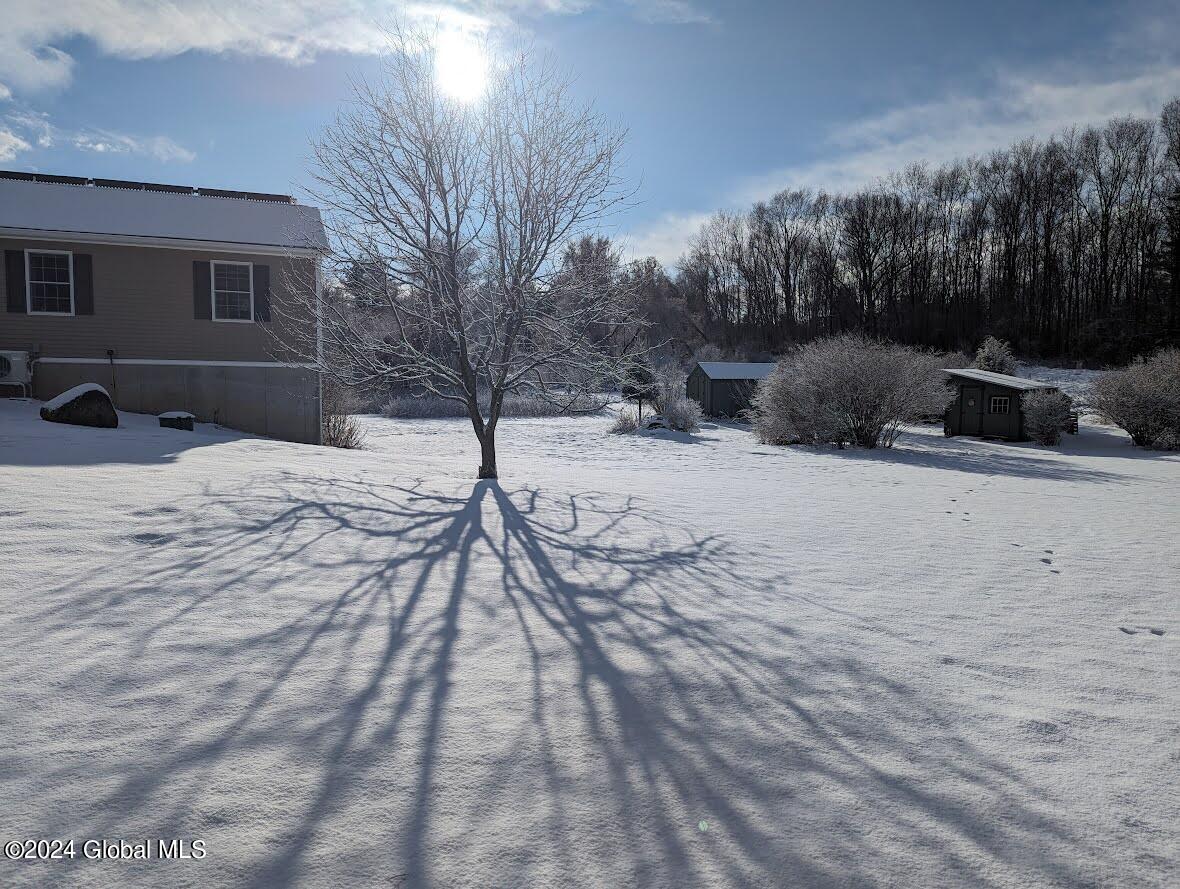 501 Dean Road Kingsbury, NY 12839 - Photo 45 of 74 Winter Snowfall