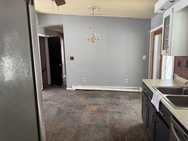 399 Main Street Oxford, MA 01540 - Photo 5 of 28 a view of kitchen cabinets