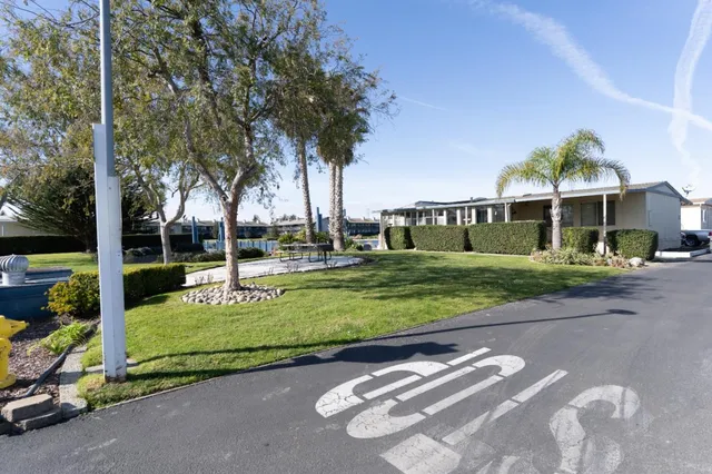 a view of a lake with boats