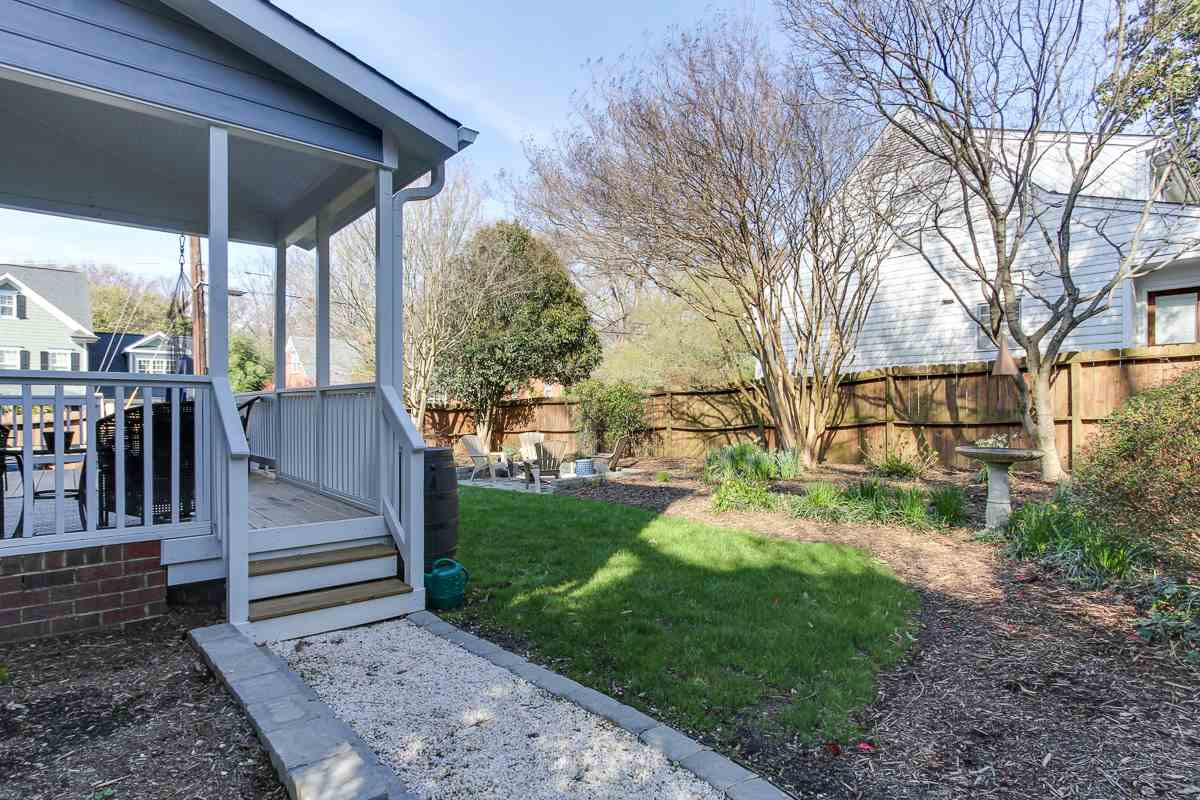 312 Dixie Trail Raleigh, NC 27607 - Photo 22 of 25 Gravel Walkway