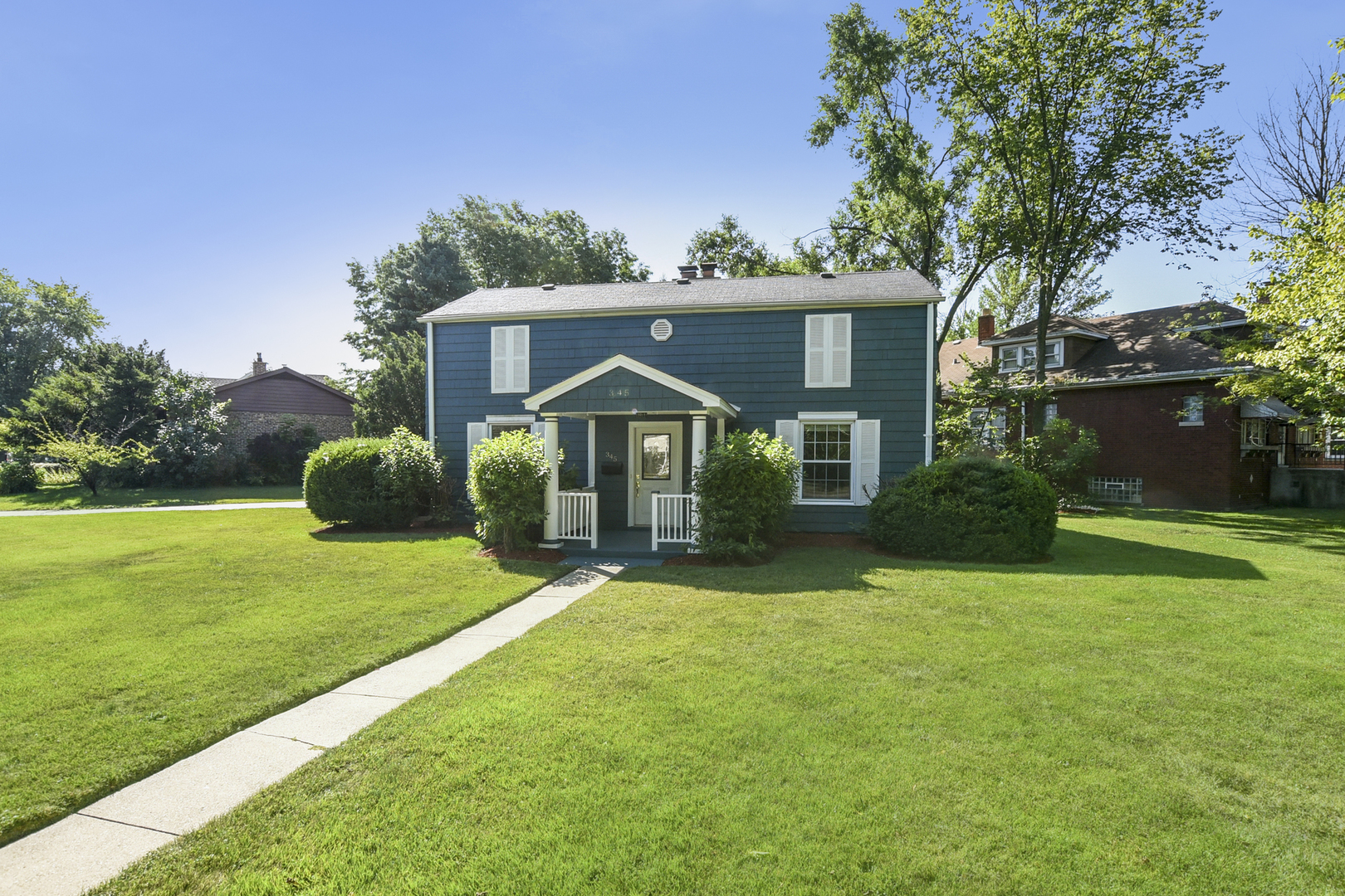 345 Olmsted Road Riverside, IL 60546 - Photo 1 of 31 a view of a house with a yard